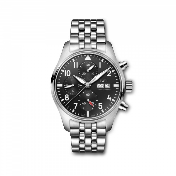 IWC 飞行员计时腕表 41 黑盘